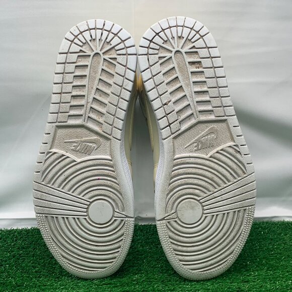 Nike Air Jordan 1 Mid Lemon Yellow Women's Size 9.5 No Box CK6587-200 - Picture 5 of 8